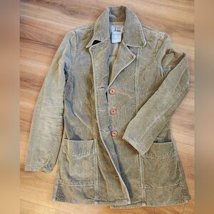 At Last & Co Vintage Corduroy Jacket. S. 100% Cotton